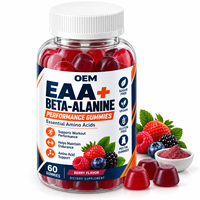 Gummies à croquer pratiques à base de Bêta-Alanine EAA pour la préparation avant l'entraînement et le soutien sportif en déplacement – Sourcing en gros de suppléments OEM