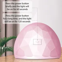 Séchoir à ongles lampe LED lampe UV pour durcir tous les vernis à ongles Gel avec détection de mouvement manucure pédicure Salon outil équipement