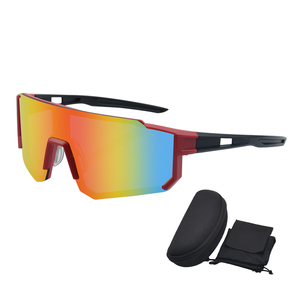 Nouvelles lunettes de sport sans cadre pour hommes et femmes, verres solaires, de route, moto de montagne, pour le cyclisme, couleur grise - Product Image 2