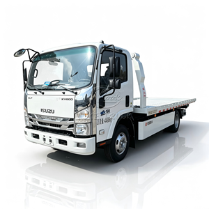 Camión de Remolque 6T de Tailandia, Camión de Plataforma ISUZU para Transporte de Automóviles, para Rescate en Carretera - Product Image 1