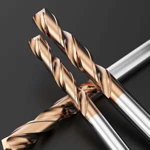 Huhao Extend Super Hard HRC60 Solid Carbide Twists Drill Bit Tungsten Steel Drill Fixed Handle Coated 4MM Shank Metal Drill HBLG