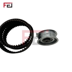 Kit de courroie de distribution en acier et <span class=keywords><strong>caoutchouc</strong></span> de marque FEI à bas prix, norme OEM pour Audi 1.6/2.0 Volkswagen 1.6/2.0, y compris le <span class=keywords><strong>tendeur</strong></span> - Product Image 4