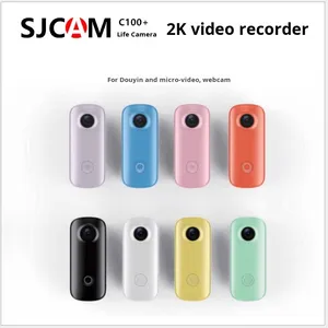 กล้องแอ็คชั่น C100 + ป้องกันการสั่นสะเทือน SJCAM เครื่องบันทึกการขับขี่รถจักรยานยนต์4K กล้องพาโนรามา<span class=keywords><strong>360</strong></span>สำหรับกีฬา - Product Image 3