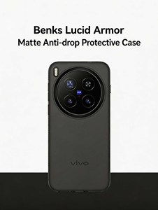 เบงค์ส ลูซิด อาร์เมอร์ สลิมเคสโทรศัพท์ TPU สำหรับวีโว่ X300&เอ็กซ์ 300 โปรเคลือบทรายแบบด้านกันกระแทก ช่องตัดกล้องที่แม่นยำ - Product Image 3
