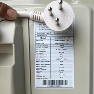 1.5p sưởi ấm và làm mát chuyển đổi tần số 9000BTU chia treo tường điều hòa không khí - Product Image 6