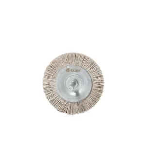 Brosse abrasive miniature de petit diamètre avec tige pour le nettoyage fabriqué en Chine