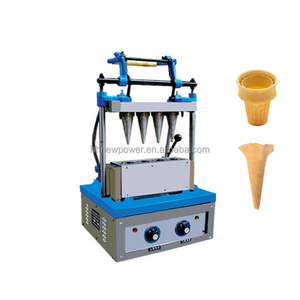 New Automatic Stainless Steel <b>Biscuit</b> & Coffee Cup Maker <b>Machine</b> Ice Cream Wafer Cone <b>Machine</b> for Cookie Coffee Cones - Product Image 1
