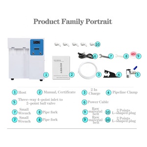 Système de purification d'eau stérile ultrapure pour laboratoire médical, machine dionisée OEM HM-CS100B AC220V/50HZ, garantie 1 an - Product Image 5