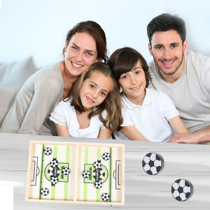 Vente flash Jeux de société amusants pour gagner du football, hockey rapide, <span class=keywords><strong>jeu</strong></span> de fléchettes rapide, catapulte, échecs, jouet en bois, jeux de société pour enfants - Product Image 5