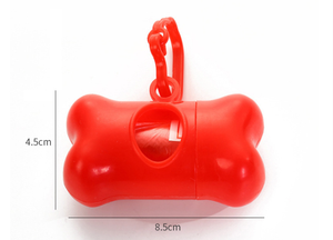 Support de sacs à déjections canines en forme d'os avec clip de laisse – Distributeur personnalisé en gros pour l'extérieur – Fournitures de nettoyage pour animaux OEM/ODM - Product Image 5