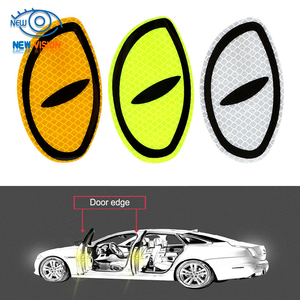 Autocollant réfléchissant œil de chat de dessin animé, 2 pièces, autocollant de sécurité haute visibilité pour <span class=keywords><strong>casque</strong></span> de voiture et <span class=keywords><strong>moto</strong></span> - Product Image 4