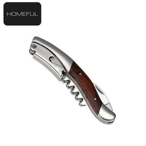 Ouvre-vin <span class=keywords><strong>laguiole</strong></span> de haute qualité, vis en liège avec manche en bois de pakka, 1 pièce - Product Image 4