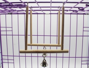 Durable <strong>Wooden</strong> Spiral Staircase Swing Ladder Bird <strong>Toy</strong> <strong>Parrot</strong> Chew Molar <strong>Toy</strong> with High Quality Wood Material - Product Image 4