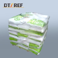 Ciment réfractaire pur à base d'aluminates de calcium, haute teneur en Al2O3 (50%), pour applications de coulis, prix par tonne métrique