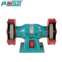 Meuleuse d'établi PUSELLO DIY 220-240V 125mm, outil de meulage électrique pour le polissage des pièces métalliques et l'élimination de la rouille