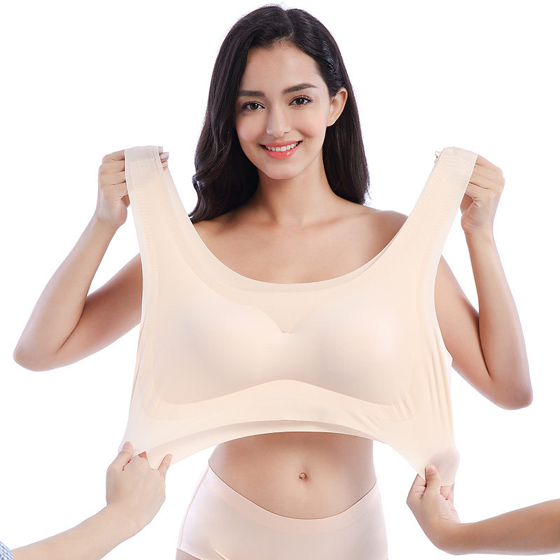 Yoyolemon new arrival thin xl plus size anti slip adjustable no steel ring seamless backless bra