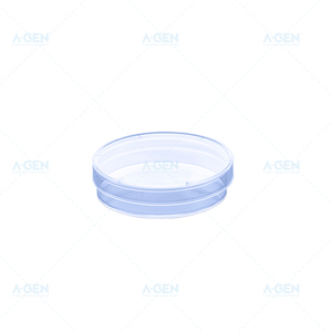 Boîte de Pétri stérile ronde de laboratoire PS en plastique OEM Boîte de Pétri de 60mm <span class=keywords><strong>Culture</strong></span> cellulaire - Product Image 1