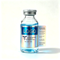 Étiquette adhésive personnalisée en PET/PVC, étiquette d'emballage avec logo de marque privée, impression d'étiquettes pour bouteilles