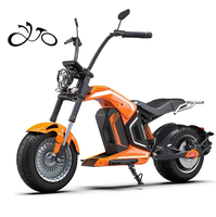Yetişkinler için CE elektrikli scooter eec coc diğer motosikletler citycoco 2000w 60v battery pil elektrikli scooter kıyıcı