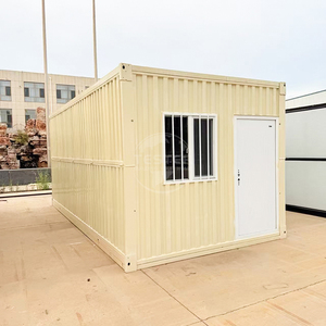 Casa Contenedor Plegable de Acero de Alta Calidad de 20 pies y 40 pies, Casa Contenedor Prefabricada, <span class=keywords><strong>Mini</strong></span> Casa, Oficina, Alojamiento, Casa Plegable - Product Image 1