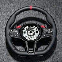Volant en fibre de carbone pour BMW G30 F10 F30 G31 G32 X3 G01 X4 G02 G05 X5 G08 X3 G87 M3 G80 M4 G82 G42 G20 G29 LCI M5 F90 G11