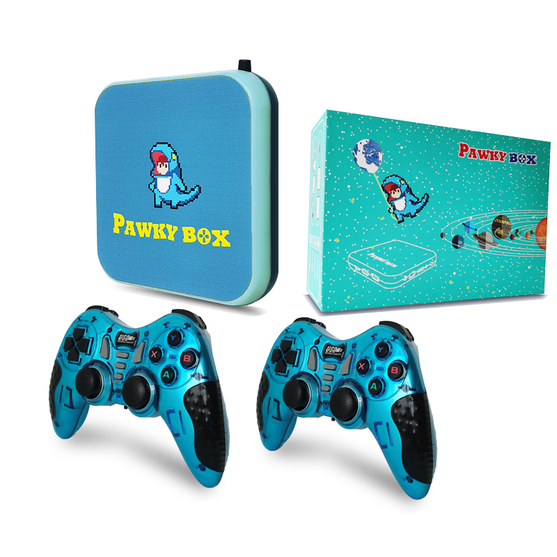Pawky коробка игровая консоль для PS1/DC/N64 50000 + Игры Супер консоль Wi-Fi мини-ТВ, для детей, Ретро стиль, 4K Видео игровой плеер