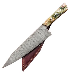 Logo personnalisé Ensemble de couteaux de cuisine certifiés CEE écologiques Couteaux de boucher et d'office de chef en acier inoxydable pour la cuisine - Product Image 1