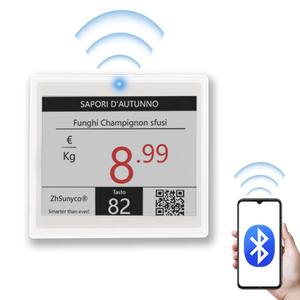 Etiqueta de estante electrónico de supermercado Esl, etiqueta de precio Digital, pantalla Eink, Material ABS, papel magnético, etiqueta magnética, aplicación de <span class=keywords><strong>tienda</strong></span> - Product Image 6