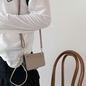 Moda Crossbody correa de cuero bolsas de teléfono móvil casos para iPhone 16 15 <span class=keywords><strong>14</strong></span> 13 12 11 Pro Max PU cuero cartera teléfono caso - Product Image 2