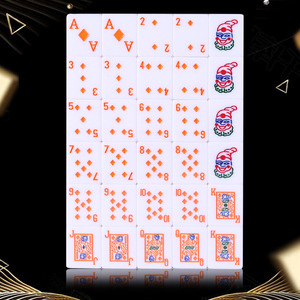 Fichas de Mahjong de Acrílico Cristalino de 36 mm, 120 Piezas, 4 Jugadores, Estilo Latinoamericano, Juego de Mesa - Product Image 2