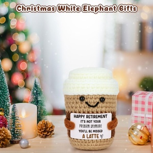 Cadeaux <span class=keywords><strong>de</strong></span> retraite amusants en crochet faits à la main pour femmes et hommes, cadeaux <span class=keywords><strong>de</strong></span> départ du bureau pour les retraités - Product Image 5