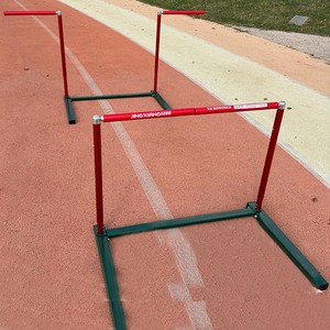 Vallas de Competición Ajustables de 1.2m de Tengbo, con Estructura de Aleación de Aluminio y Barra Transversal con Resorte, Profesionales para Atletismo - Product Image 1