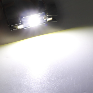 Lampe de lecture LED pour voiture, plafonnier de cabine du conducteur, éclairage intérieur 12V, éclairage de coffre, ampoule à double point. - Product Image 4