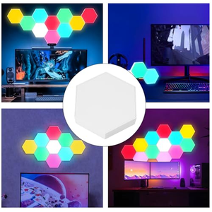 Meilleure alternative au Mr Beams : Veilleuse LED à piles avec détection de mouvement, lumière ambrée, à fixer n'importe où, idéale pour le sommeil - Product Image 4