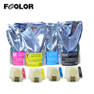 Inchiostro a trasferimento termico Fcolor per stampanti <span class=keywords><strong>Epson</strong></span>, sacca d'inchiostro per sublimazione <span class=keywords><strong>Epson</strong></span> T7414/T7424 Surecolor F6000 F6070 F6200 F6270 - Product Image 2