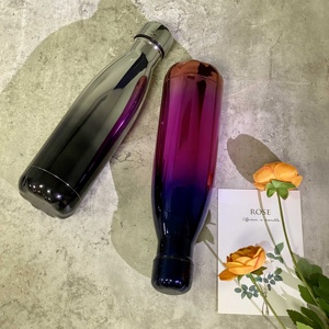 Bullet Flask cách điện du lịch 2022 New Vacuum thép không gỉ thể thao chai với biểu tượng tùy chỉnh chai nước - Product Image 2