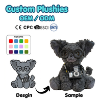 Collection de porte-clés personnalisés Jellys Plush Animal Catts & Food Themed - Charmants pendentifs de sac à dos de dessin animé, superbes cadeaux et décorations de voiture