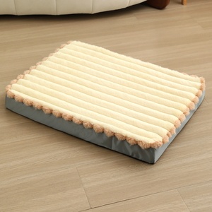 Ganzjähriges Hundebett für Große Hunde, Modern, Quadratisch, mit Hochelastischem <span class=keywords><strong>Memory</strong></span>-Schaum, Abnehmbar, Waschbar und Feuchtigkeitsbeständig - Product Image 3