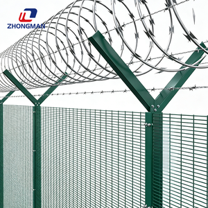 Panneaux de clôture anti-coupure 358 à vue claire de haute qualité, clôture à mailles denses de haute qualité, clôture anti-escalade personnalisée pour prison - Product Image 3