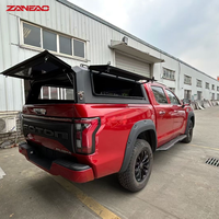 Capot rigide en alliage d'aluminium pour pick-up avec panneaux latéraux MOLLE et porte arrière solide pour Ford F-150