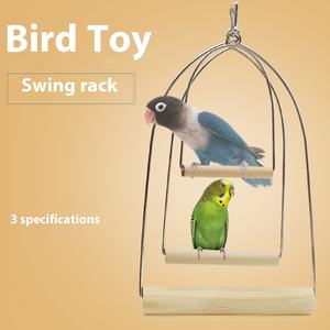 Evcil hayvanlar için eğitim ve kuş yürüyüş kuş raf için oyuncak ve aksesuarları ile taşınabilir papağan <span class=keywords><strong>stand</strong></span>ı - Product Image 2