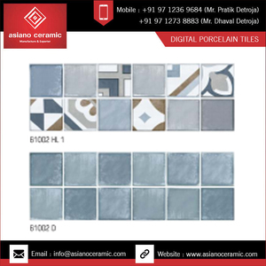 Carreaux de décoration intérieure en céramique de conception européenne moderne avec de beaux motifs pour piliers, murs extérieurs, salles de bain, briques réfractaires - Product Image 3