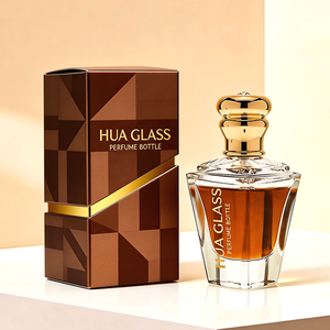 Meilleur <span class=keywords><strong>prix</strong></span>, flacon de parfum unique, vide, transparent, 50 ml, flacon de parfum en verre de luxe, flacon de parfum vide avec boîte - Product Image 6