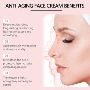 Crema hidratante facial Su Lock, sensación sedosa, nutritiva, humectante, transparente y refrescante. - Product Image 3