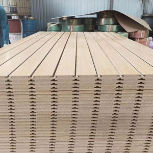 <span class=keywords><strong>Tablero</strong></span> MDF a prueba de humedad de alta calidad MDF <span class=keywords><strong>ranurado</strong></span> GRADO P2 2440*1220 - Product Image 1