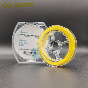 Foshan meite Material Dental línea de cuña 2,1 longitud cuñas elásticas rollos abrazadera presa de goma Dental cordón estabilizador de presa Dental - Product Image 2