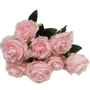 High quality royal rose bouquet artificial flower yose florals flower arch home table decor