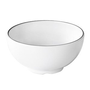 White Melamine Tableware <b>Set</b> 4 Piece Bowl Plate Cup <b>Set</b> For Hotels <b>Restaurants</b> Commercial Use - Product Image 5