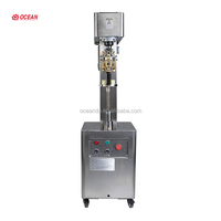 Machine de scellage semi-automatique en aluminium pour boissons, sirop de canneberge, vin, machine de scellage de bouteilles