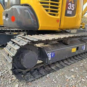 Mini-excavatrice Komatsu PC35MR d'occasion, excavatrice sur chenilles Komatsu de 3,5 tonnes avec lame de bouteur, mini-excavatrice à bas prix à vendre - Product Image 5